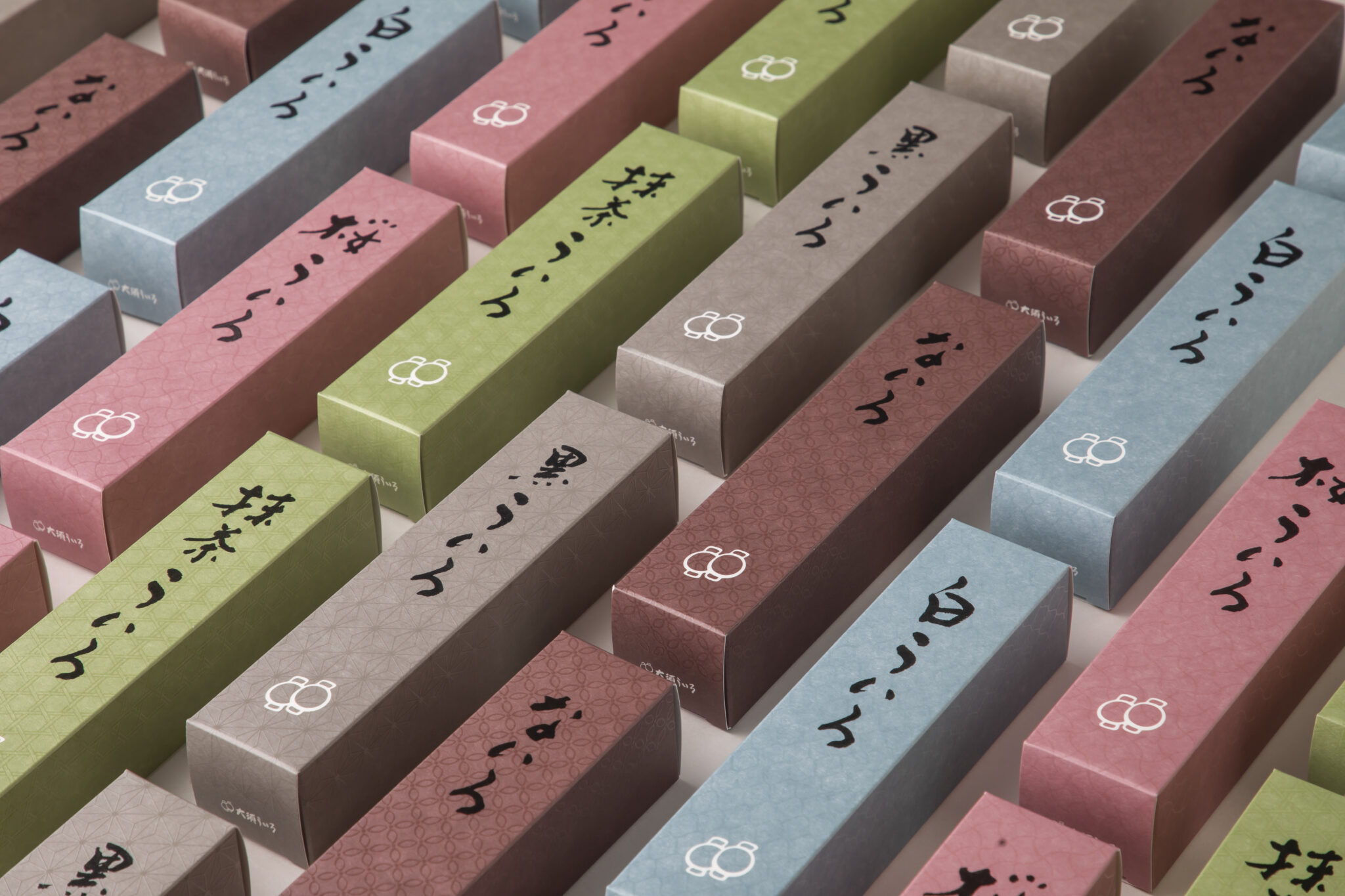 定番の棹タイプを、きれいに盛り付けられる
